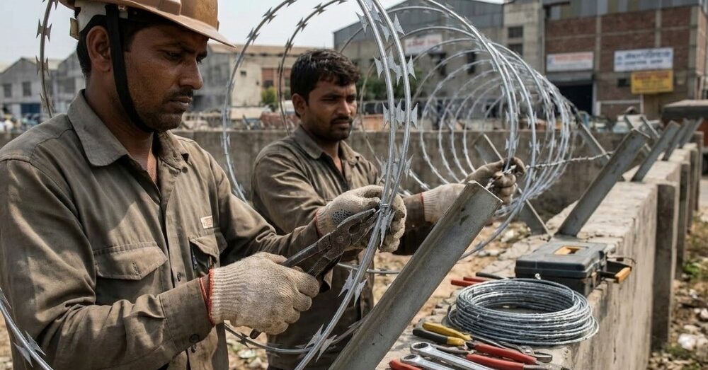 Read more about the article Top Concertina Coil Manufacturers in Delhi for Security Fencing