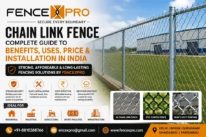 Read more about the article Chain Link Fence: Complete Guide to Benefits, Uses, Price & Installation in India